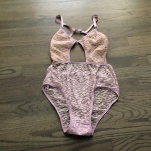 Sheer leopard bodysuit